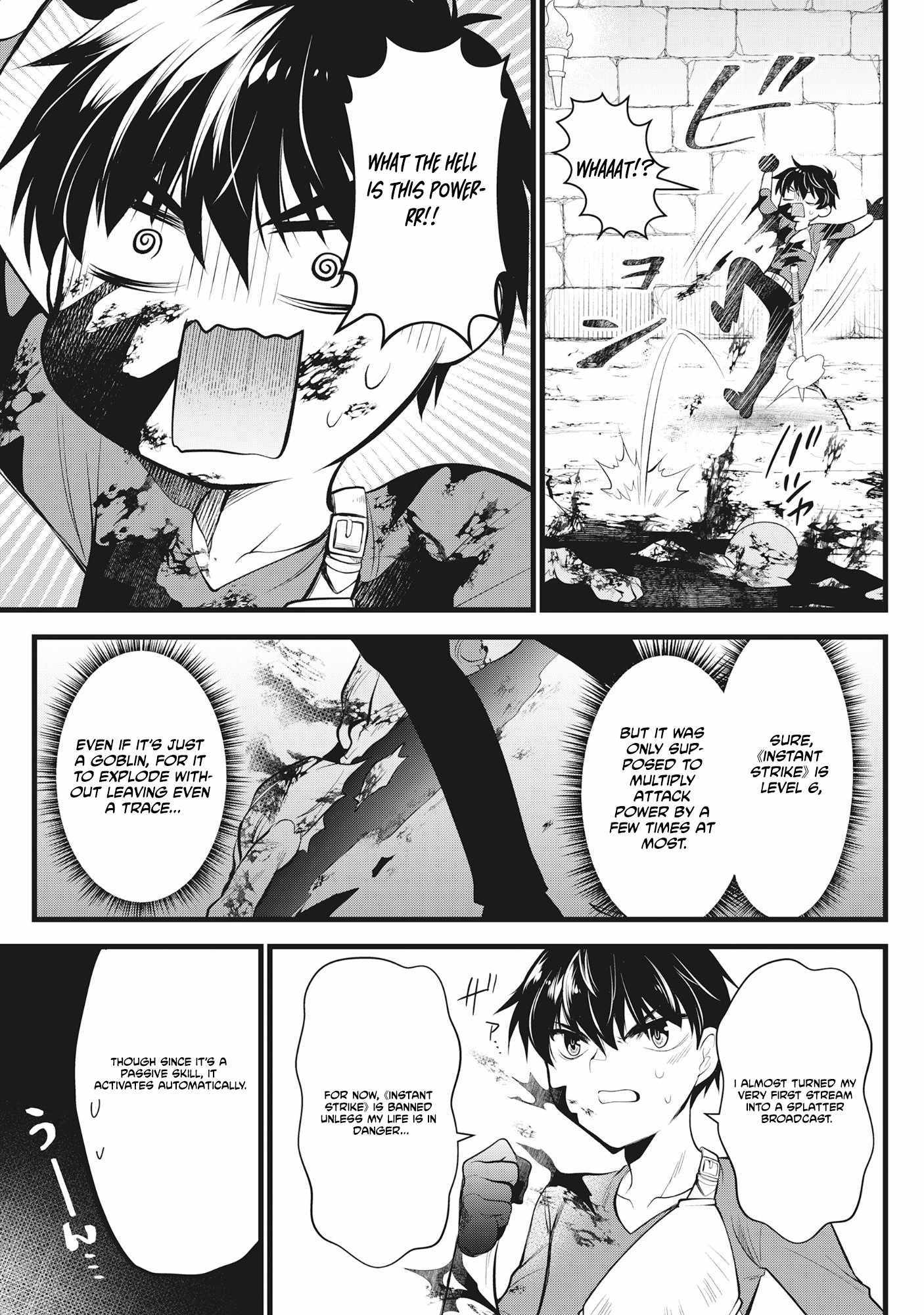The Belly-Punching Dungeon Streamer: Why I Fight Even in a World with a 1:100 Male-to-Female Ratio Chapter 1 page 19 - 