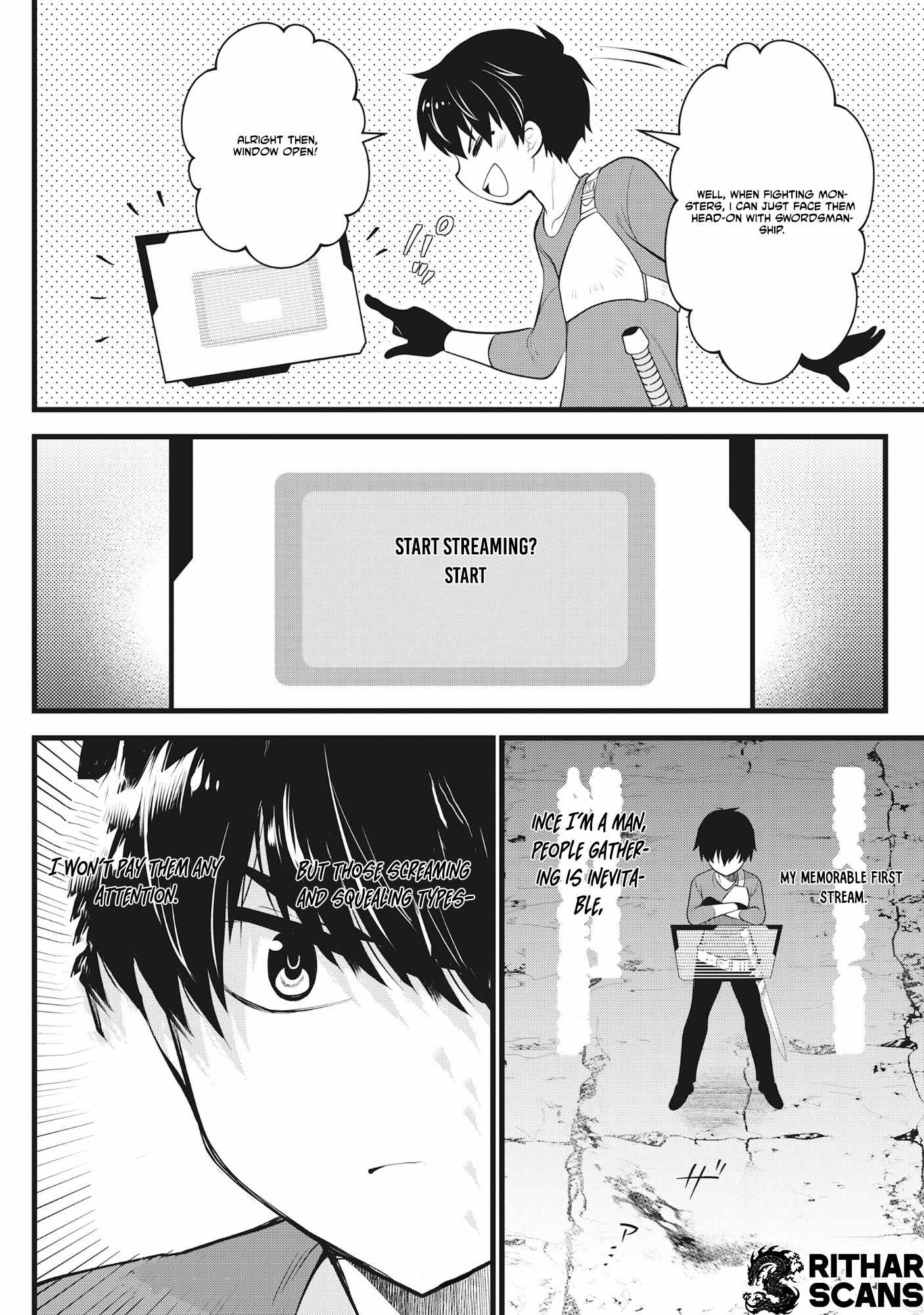The Belly-Punching Dungeon Streamer: Why I Fight Even in a World with a 1:100 Male-to-Female Ratio Chapter 1 page 20 - 