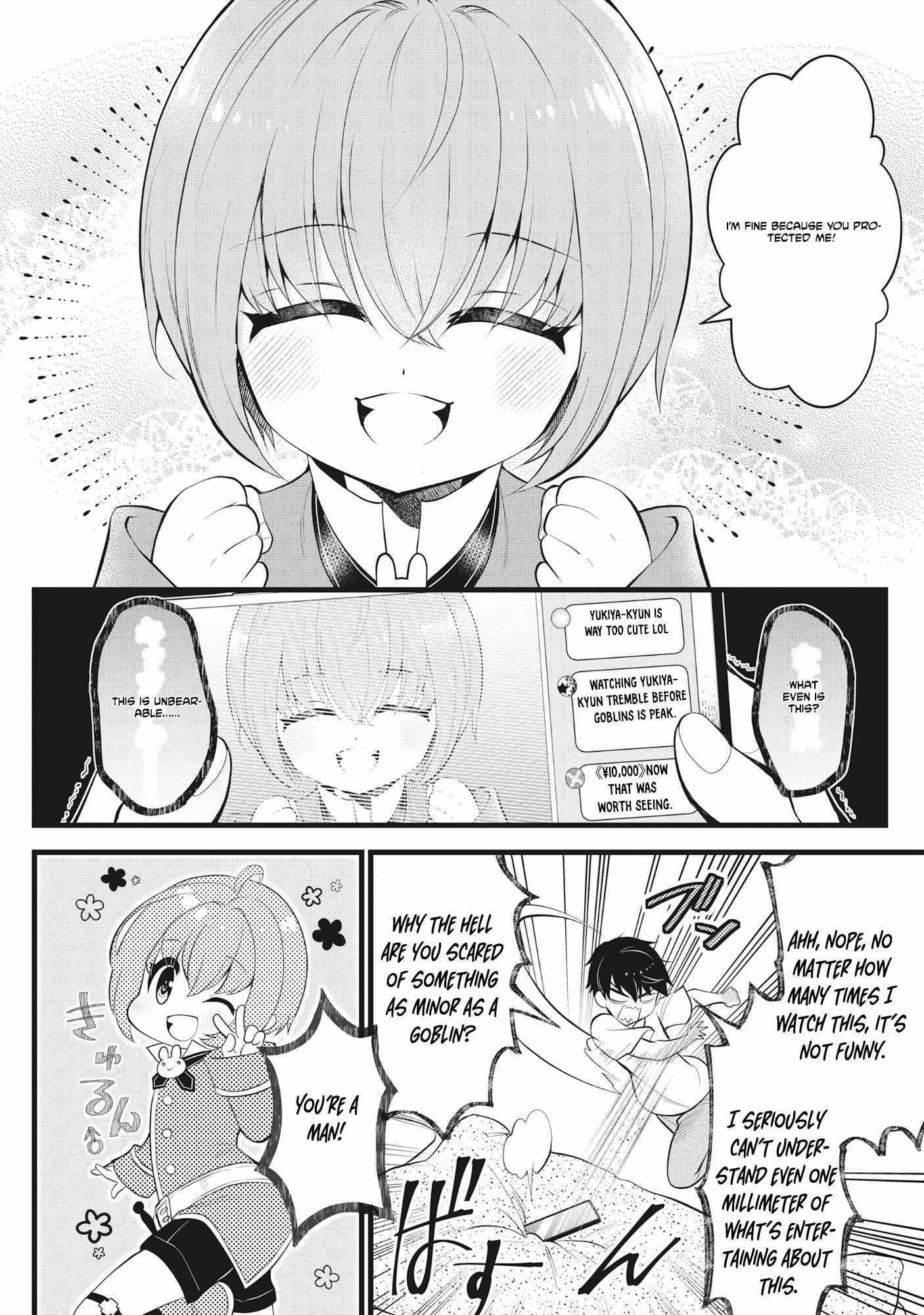 The Belly-Punching Dungeon Streamer: Why I Fight Even in a World with a 1:100 Male-to-Female Ratio Chapter 1 page 3 - 