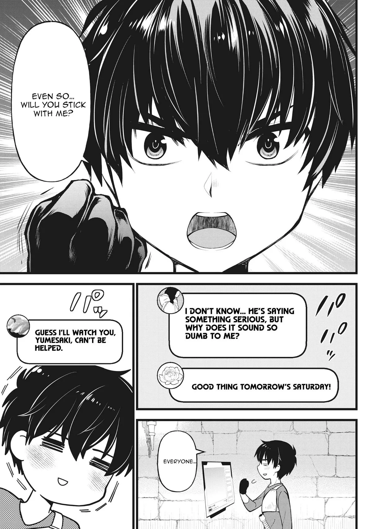 The Belly-Punching Dungeon Streamer: Why I Fight Even in a World with a 1:100 Male-to-Female Ratio Chapter 2 page 12 - 