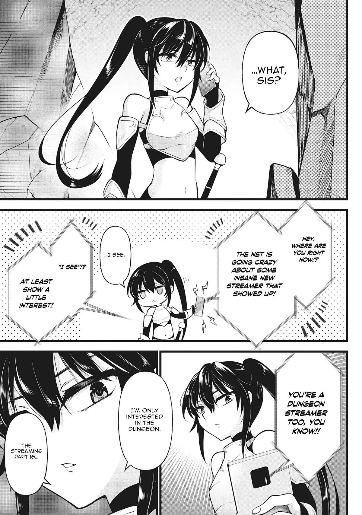 The Belly-Punching Dungeon Streamer: Why I Fight Even in a World with a 1:100 Male-to-Female Ratio Chapter 2 page 14 - 
