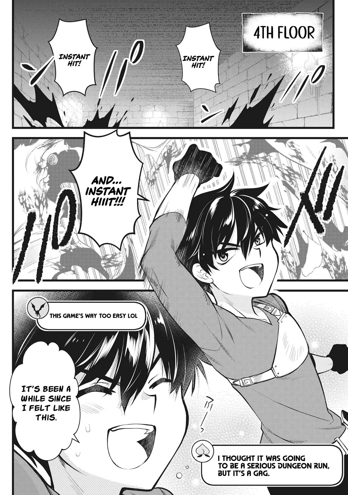 The Belly-Punching Dungeon Streamer: Why I Fight Even in a World with a 1:100 Male-to-Female Ratio Chapter 2 page 3 - 