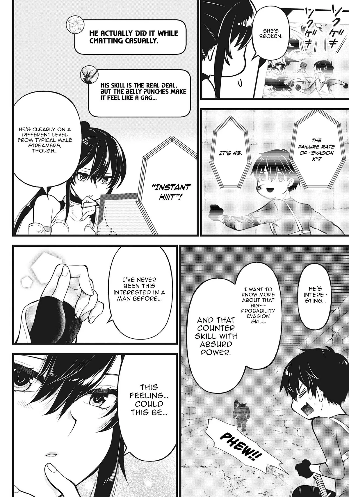 The Belly-Punching Dungeon Streamer: Why I Fight Even in a World with a 1:100 Male-to-Female Ratio Chapter 2 page 23 - 