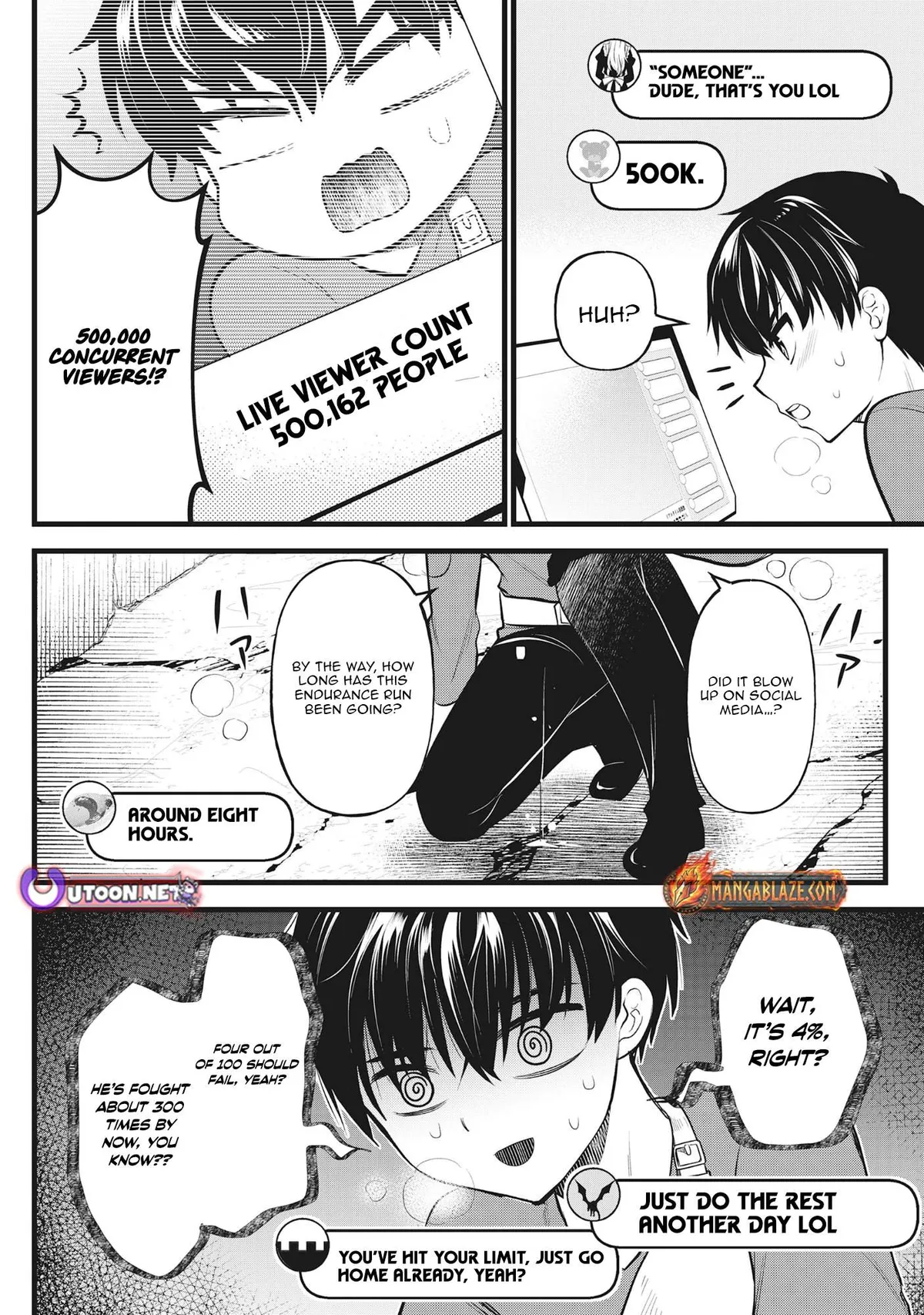 The Belly-Punching Dungeon Streamer: Why I Fight Even in a World with a 1:100 Male-to-Female Ratio Chapter 2 page 25 - 