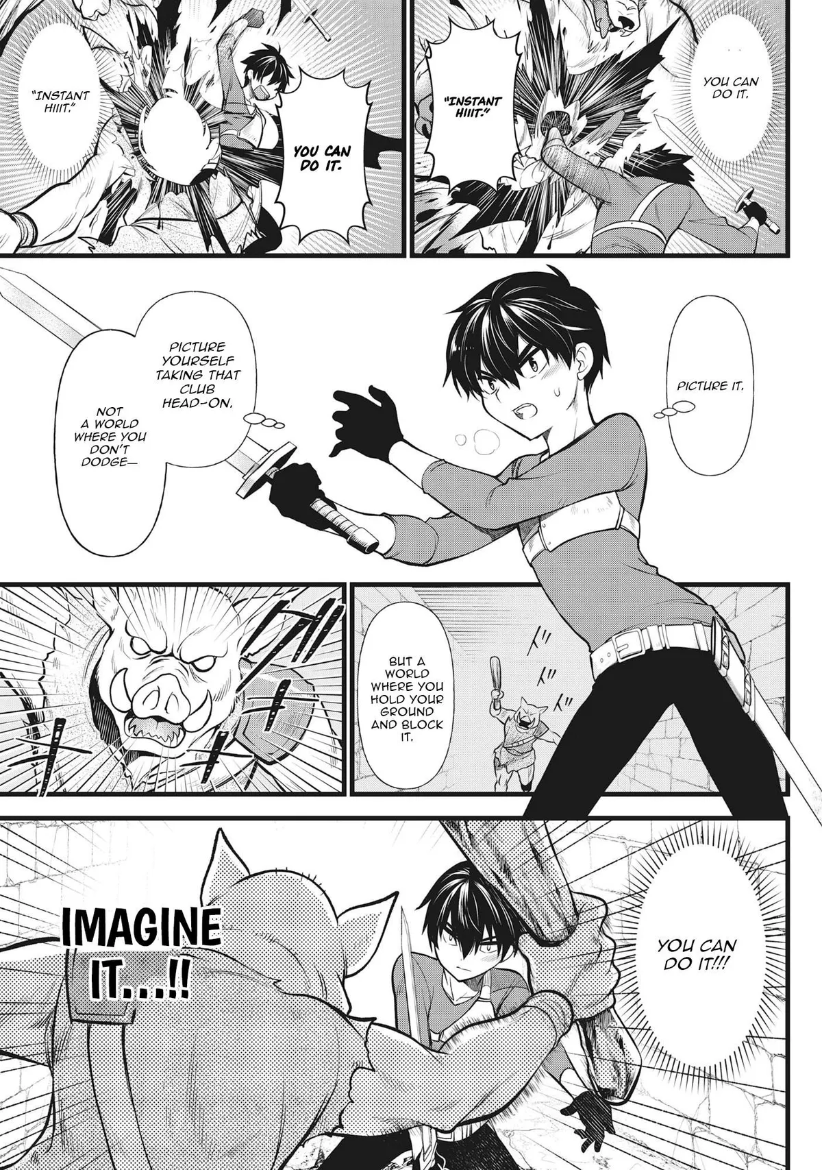 The Belly-Punching Dungeon Streamer: Why I Fight Even in a World with a 1:100 Male-to-Female Ratio Chapter 2 page 30 - 