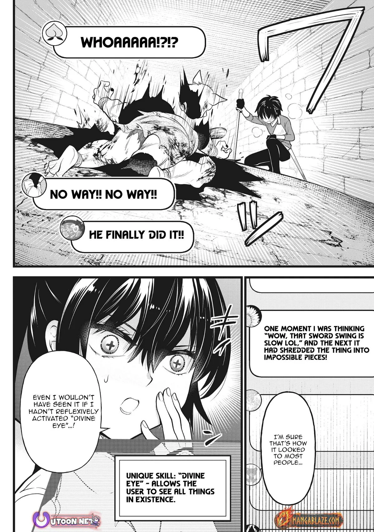 The Belly-Punching Dungeon Streamer: Why I Fight Even in a World with a 1:100 Male-to-Female Ratio Chapter 2 page 33 - 