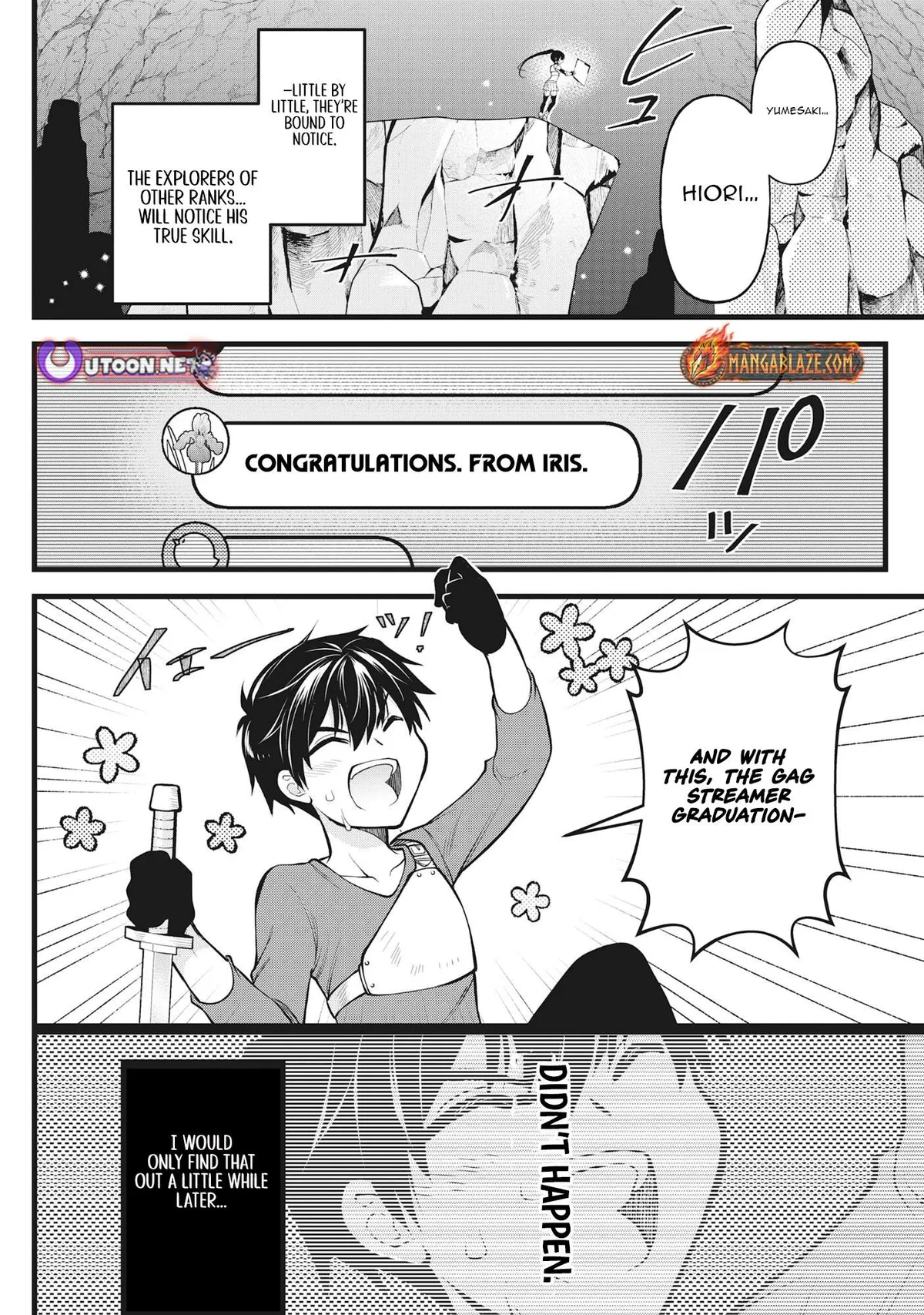 The Belly-Punching Dungeon Streamer: Why I Fight Even in a World with a 1:100 Male-to-Female Ratio Chapter 2 page 35 - 