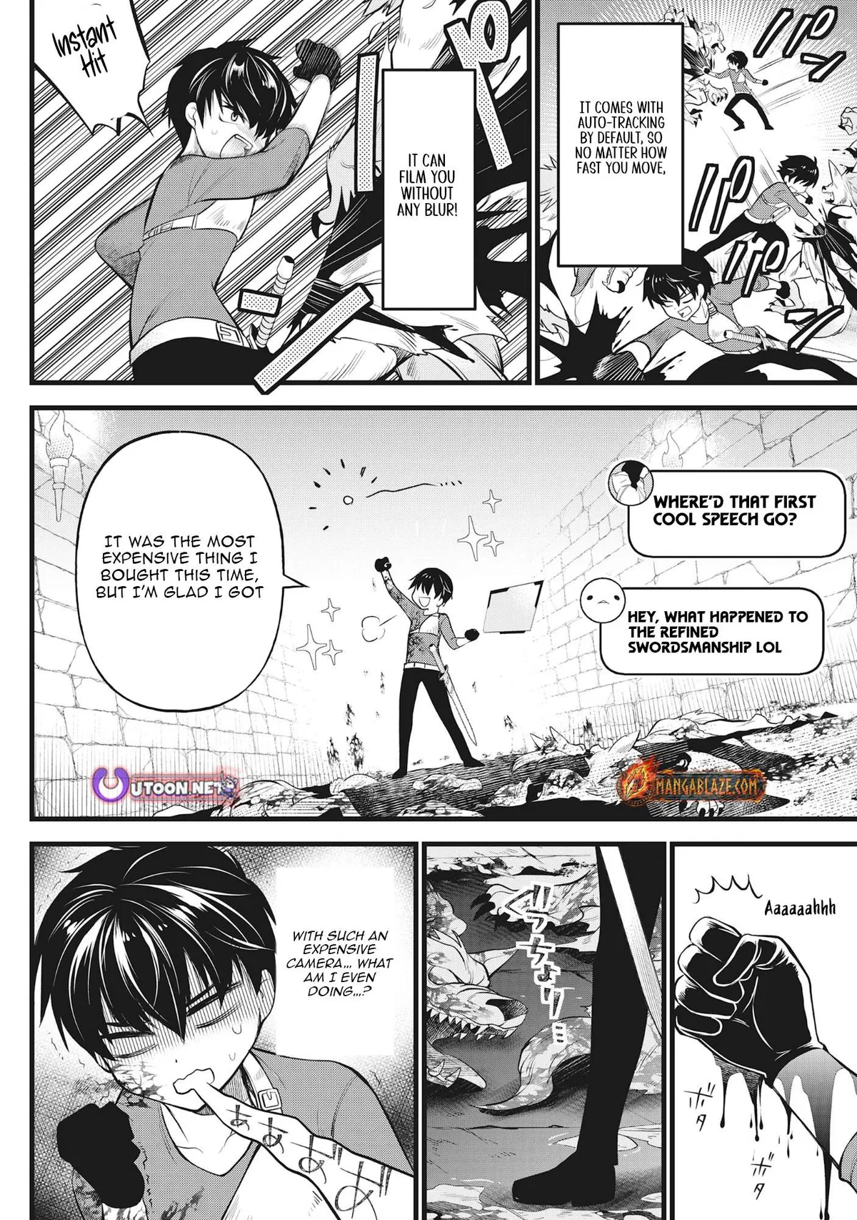 The Belly-Punching Dungeon Streamer: Why I Fight Even in a World with a 1:100 Male-to-Female Ratio Chapter 2 page 5 - 