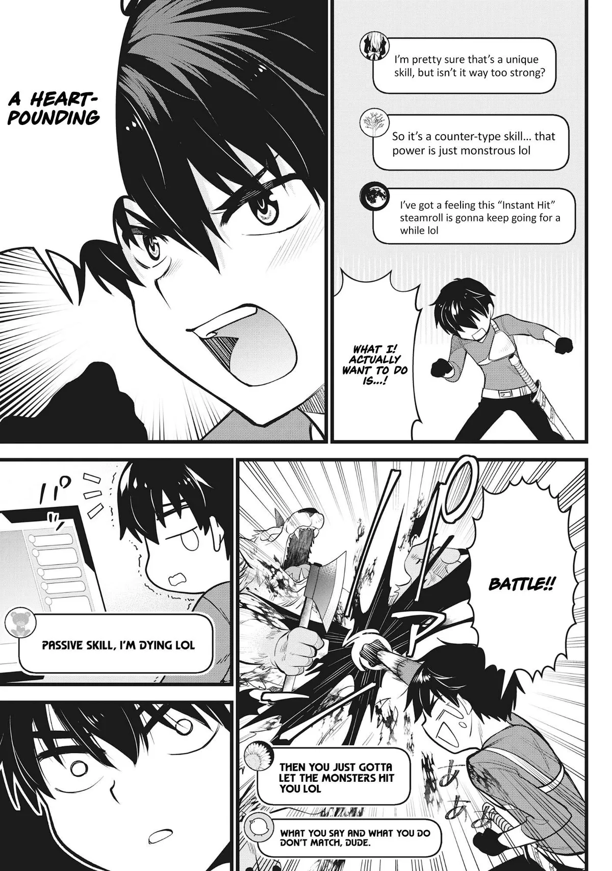 The Belly-Punching Dungeon Streamer: Why I Fight Even in a World with a 1:100 Male-to-Female Ratio Chapter 2 page 6 - 