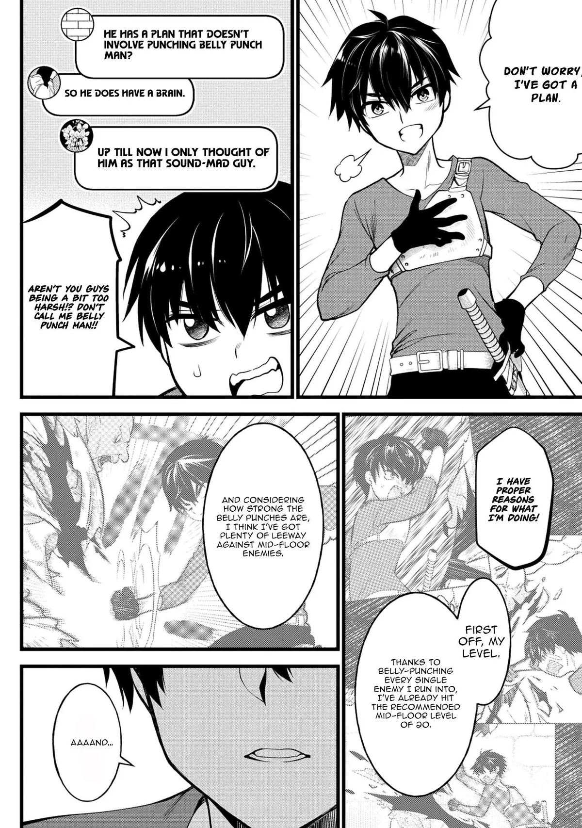 The Belly-Punching Dungeon Streamer: Why I Fight Even in a World with a 1:100 Male-to-Female Ratio Chapter 3 page 19 - 