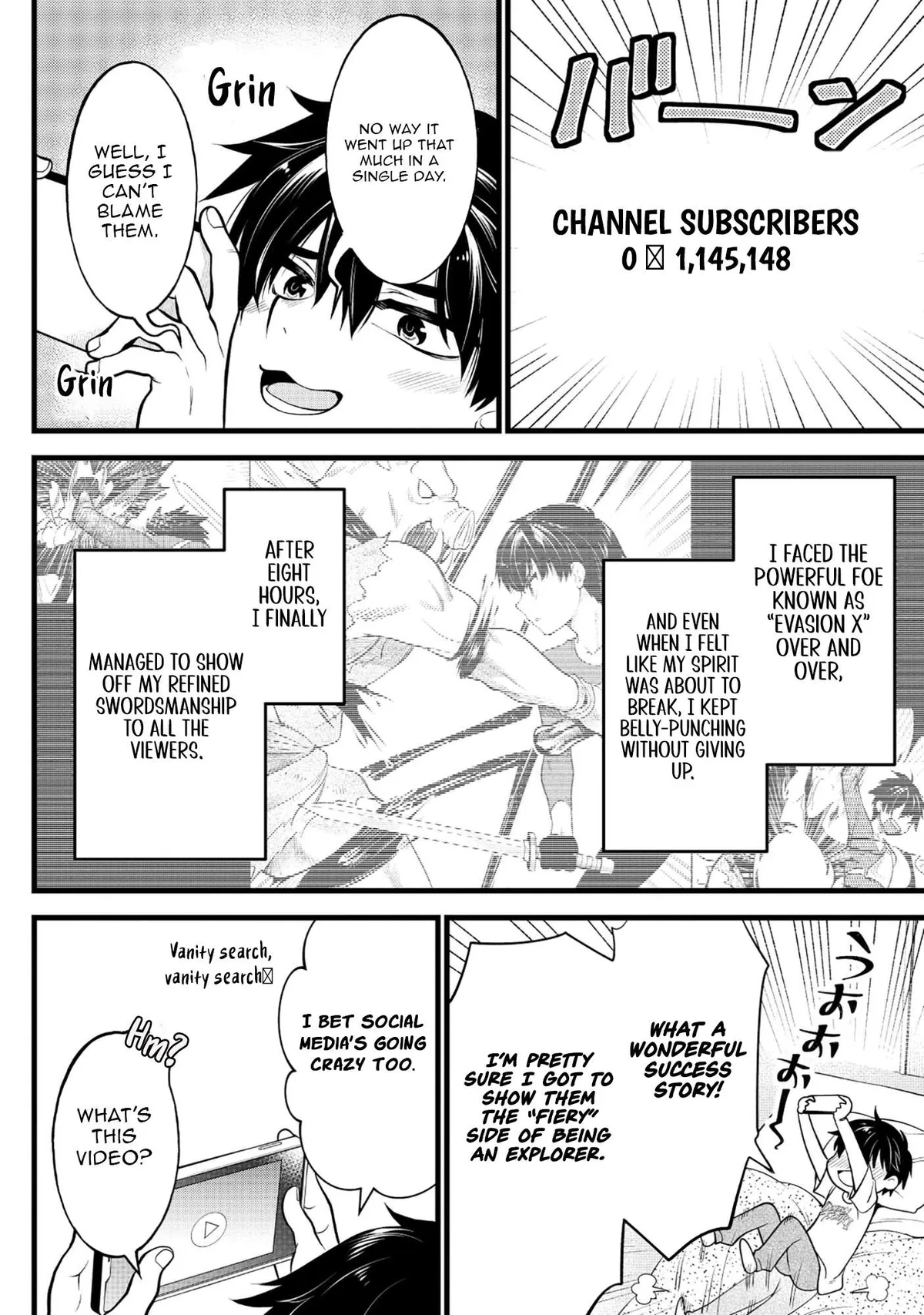 The Belly-Punching Dungeon Streamer: Why I Fight Even in a World with a 1:100 Male-to-Female Ratio Chapter 3 page 3 - 