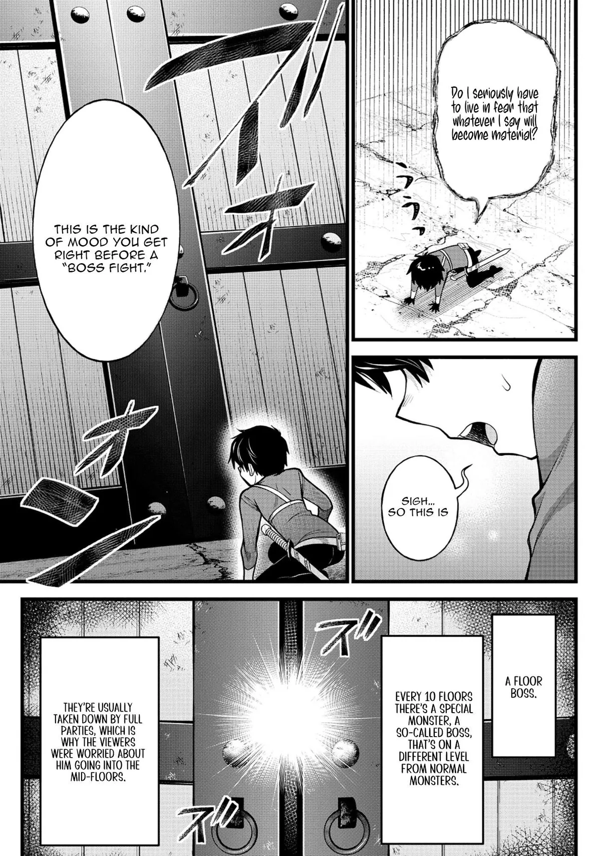 The Belly-Punching Dungeon Streamer: Why I Fight Even in a World with a 1:100 Male-to-Female Ratio Chapter 3 page 24 - 