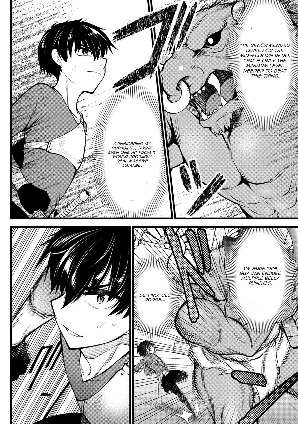 The Belly-Punching Dungeon Streamer: Why I Fight Even in a World with a 1:100 Male-to-Female Ratio Chapter 3 page 26 - 