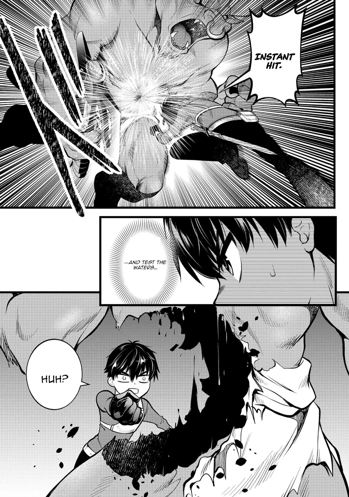 The Belly-Punching Dungeon Streamer: Why I Fight Even in a World with a 1:100 Male-to-Female Ratio Chapter 3 page 27 - 