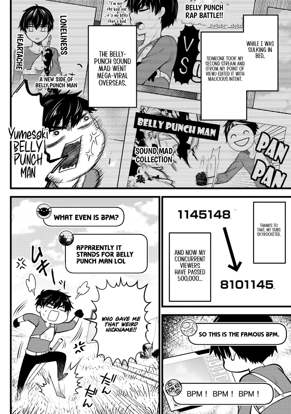 The Belly-Punching Dungeon Streamer: Why I Fight Even in a World with a 1:100 Male-to-Female Ratio Chapter 3 page 32 - 