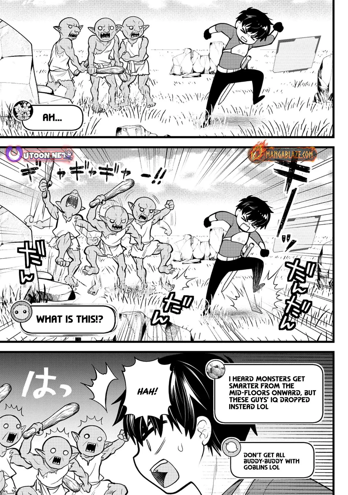 The Belly-Punching Dungeon Streamer: Why I Fight Even in a World with a 1:100 Male-to-Female Ratio Chapter 3 page 33 - 