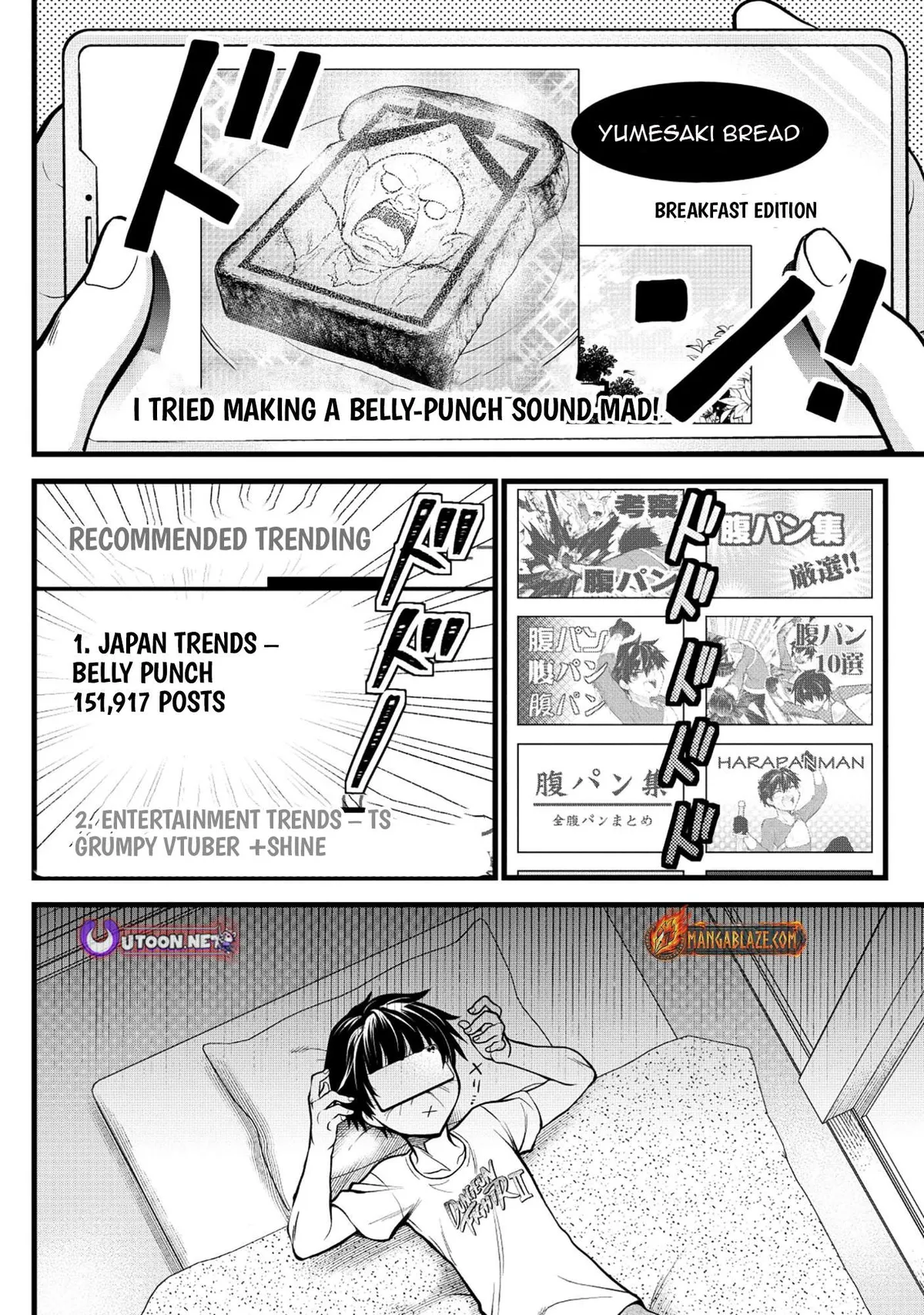 The Belly-Punching Dungeon Streamer: Why I Fight Even in a World with a 1:100 Male-to-Female Ratio Chapter 3 page 5 - 