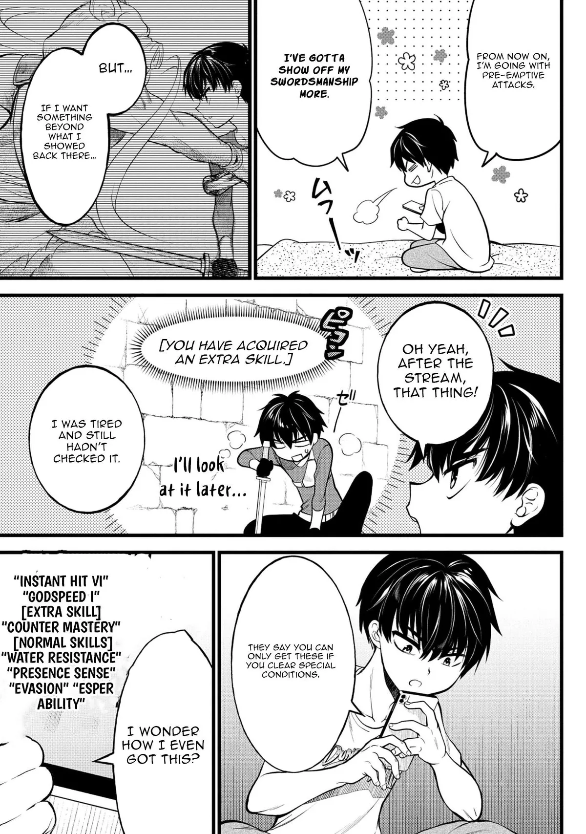 The Belly-Punching Dungeon Streamer: Why I Fight Even in a World with a 1:100 Male-to-Female Ratio Chapter 3 page 8 - 