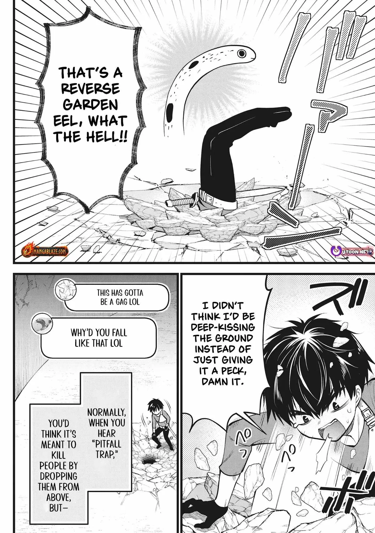 The Belly-Punching Dungeon Streamer: Why I Fight Even in a World with a 1:100 Male-to-Female Ratio Chapter 4 page 2 - 