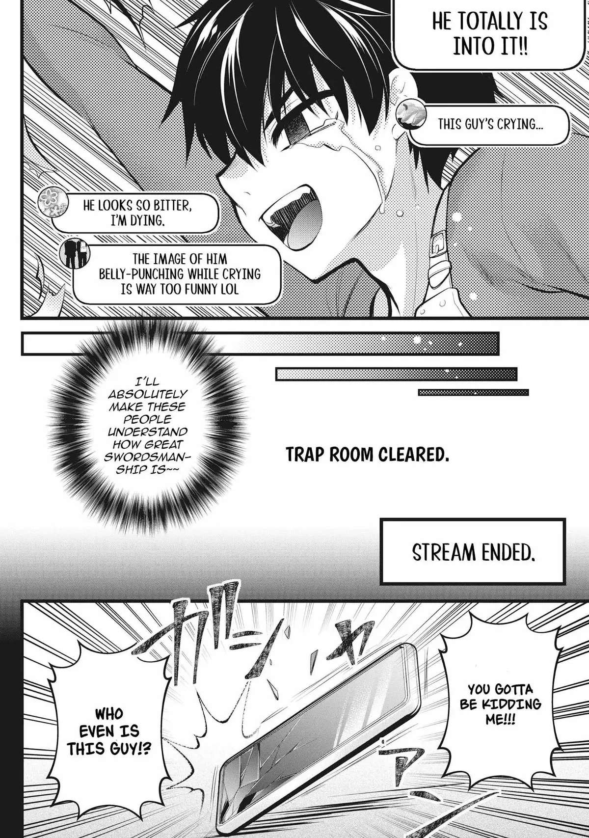 The Belly-Punching Dungeon Streamer: Why I Fight Even in a World with a 1:100 Male-to-Female Ratio Chapter 4 page 16 - 