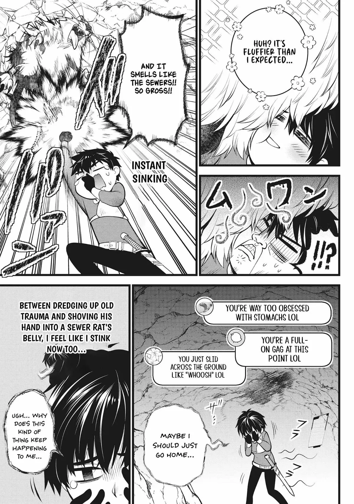 The Belly-Punching Dungeon Streamer: Why I Fight Even in a World with a 1:100 Male-to-Female Ratio Chapter 4 page 25 - 