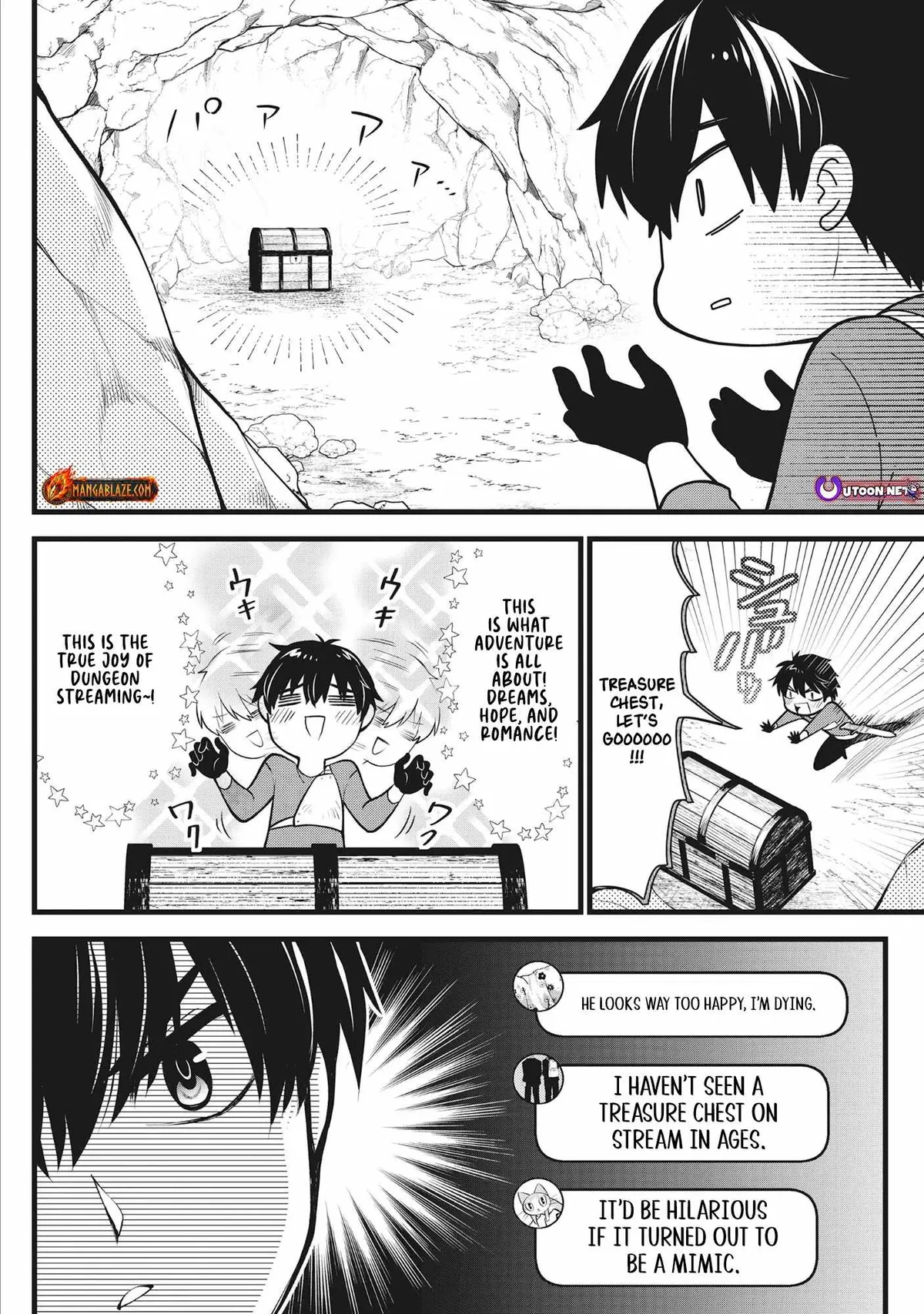The Belly-Punching Dungeon Streamer: Why I Fight Even in a World with a 1:100 Male-to-Female Ratio Chapter 4 page 26 - 