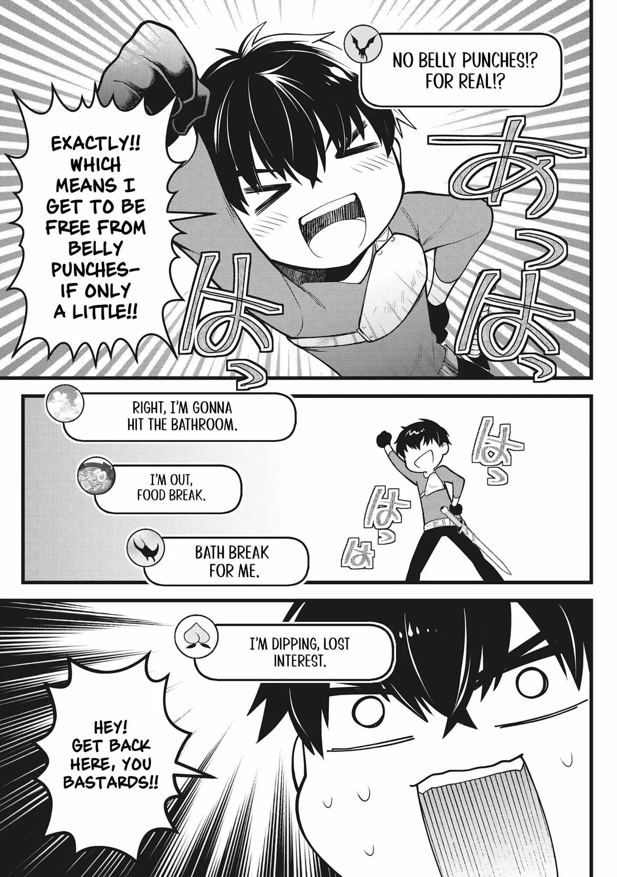 The Belly-Punching Dungeon Streamer: Why I Fight Even in a World with a 1:100 Male-to-Female Ratio Chapter 4 page 5 - 
