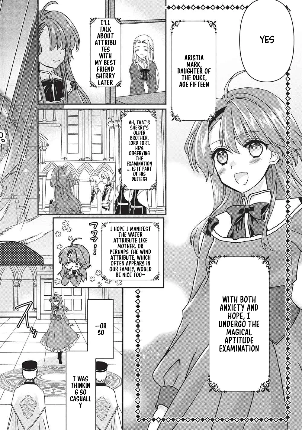 The Beloved Duchess Wants to Master Magical Gemcraft! Chapter 1 page 2 - 