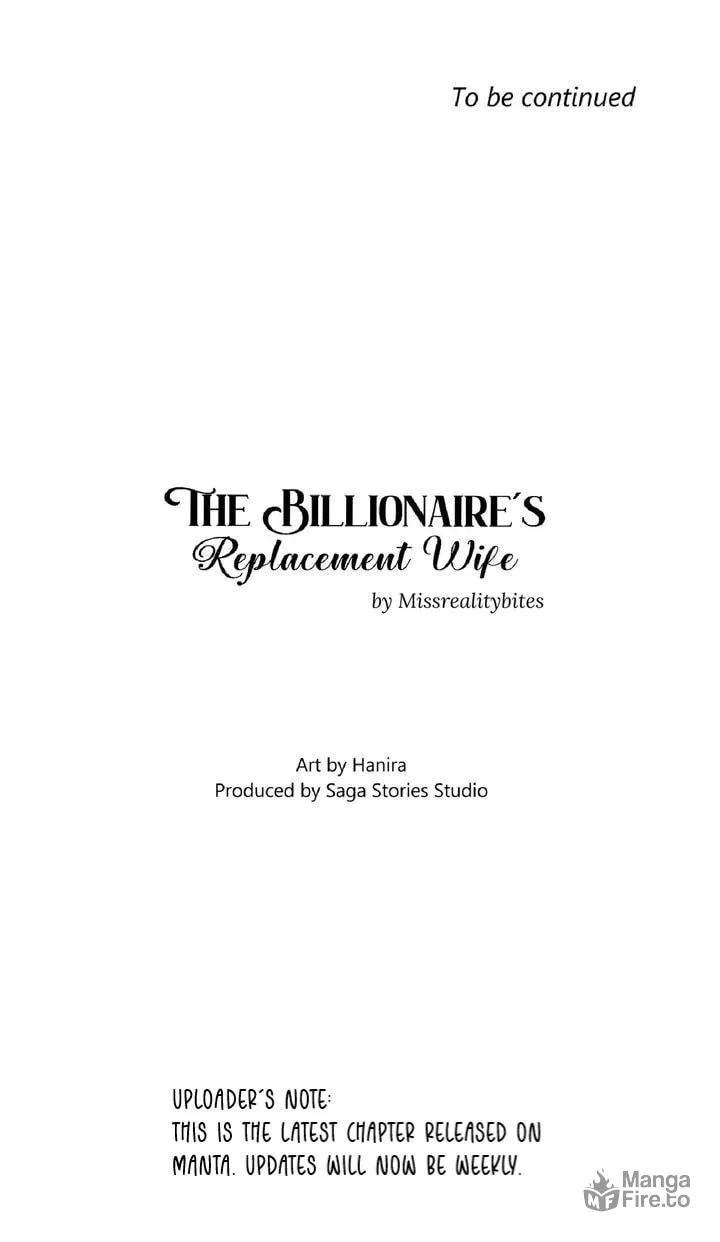 The Billionaire’s Replacement Wife Chapter 32 page 72 - 