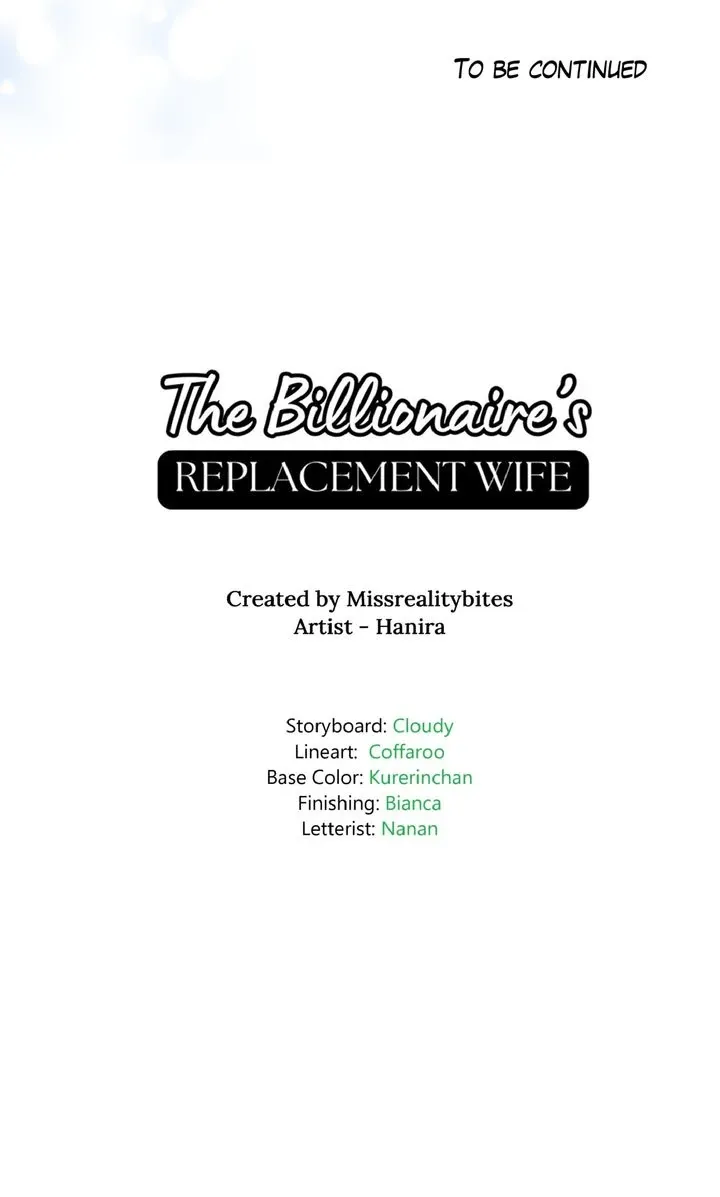The Billionaire’s Replacement Wife Chapter 45 page 58 - 
