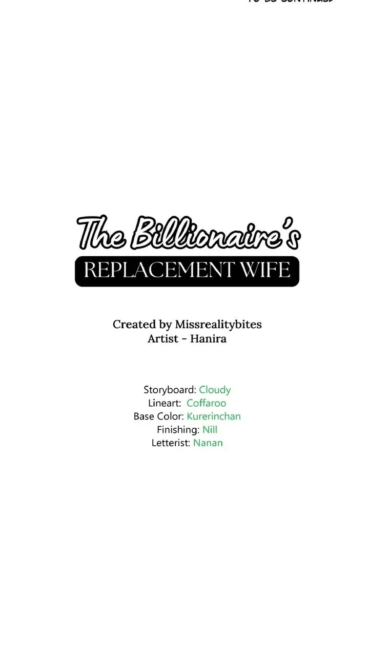 The Billionaire’s Replacement Wife Chapter 47 page 112 - 