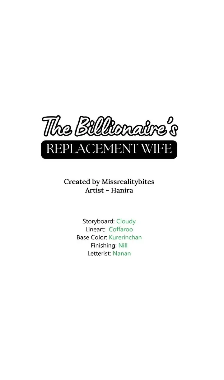 The Billionaire’s Replacement Wife Chapter 52 page 67 - 