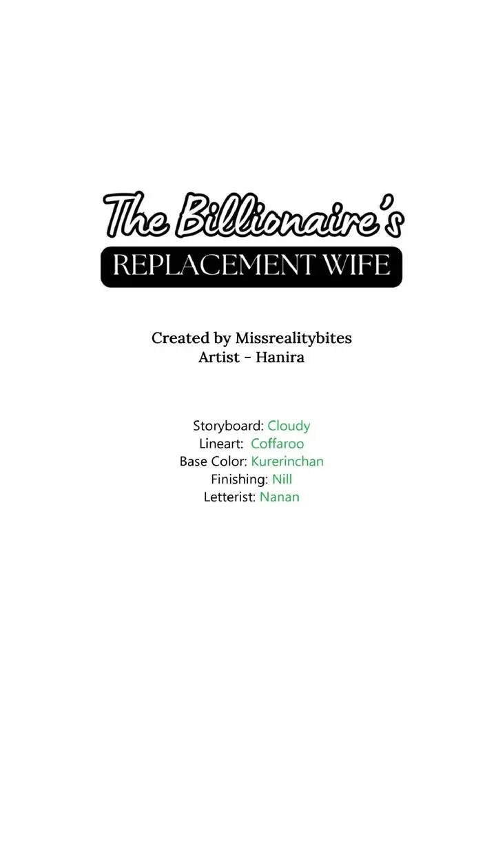 The Billionaire’s Replacement Wife Chapter 54 page 63 - 