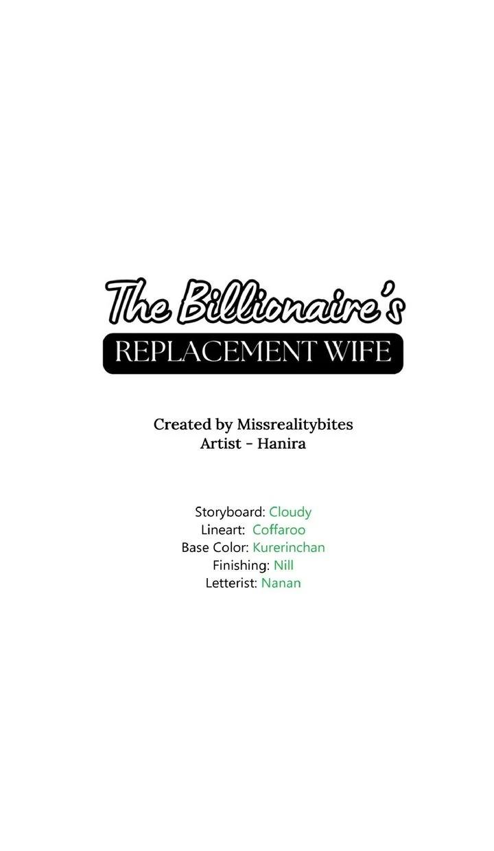The Billionaire’s Replacement Wife Chapter 59 page 62 - 