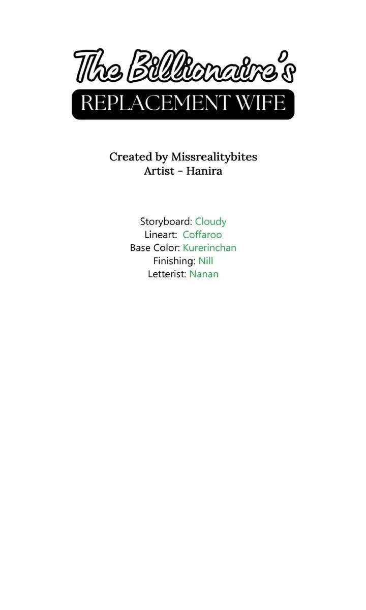 The Billionaire’s Replacement Wife Chapter 60 page 5 - 