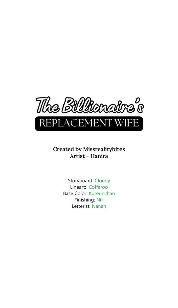 The Billionaire’s Replacement Wife Chapter 62 page 65 - 