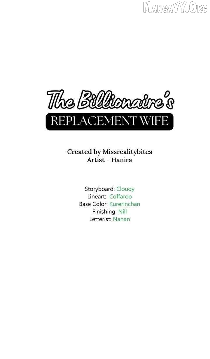 The Billionaire’s Replacement Wife Chapter 63 page 67 - 