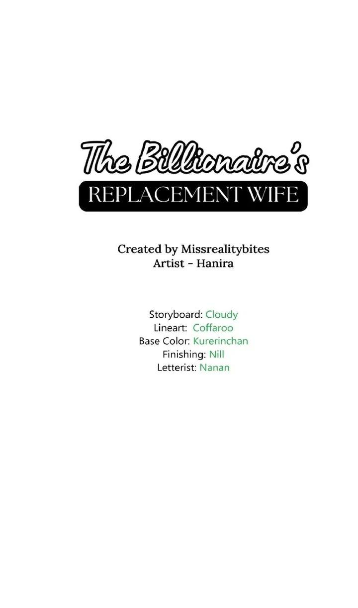 The Billionaire’s Replacement Wife Chapter 65 page 63 - 