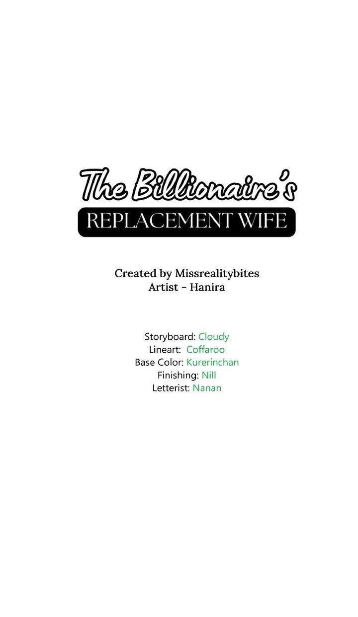 The Billionaire’s Replacement Wife Chapter 72 page 72 - 