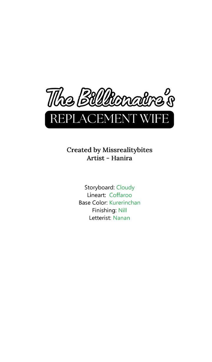 The Billionaire’s Replacement Wife Chapter 73 page 73 - 