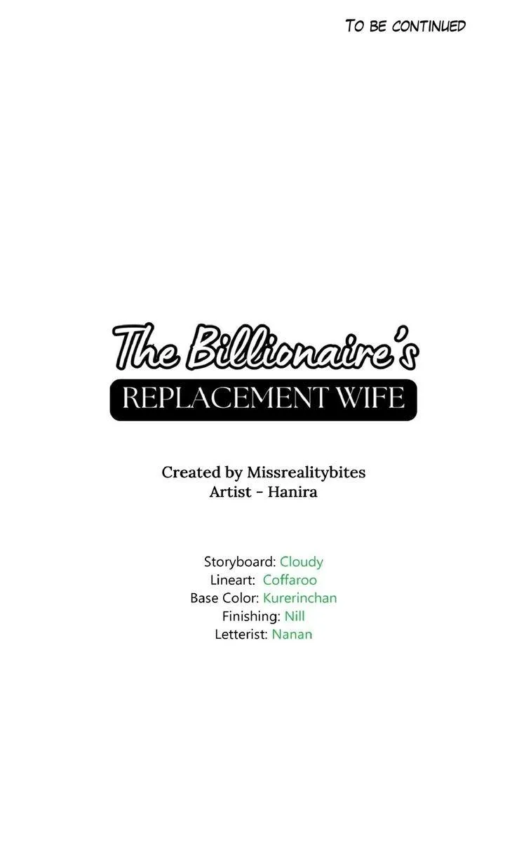 The Billionaire’s Replacement Wife Chapter 80 page 61 - 