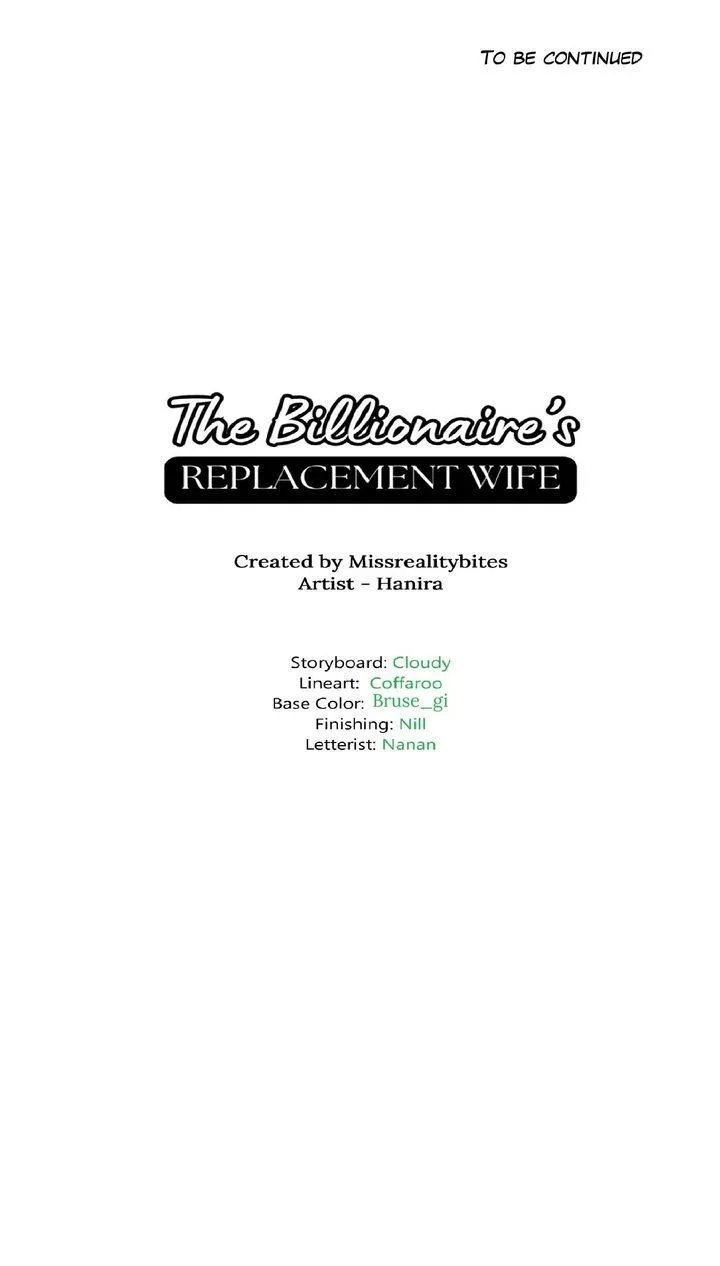 The Billionaire’s Replacement Wife Chapter 81 page 71 - 