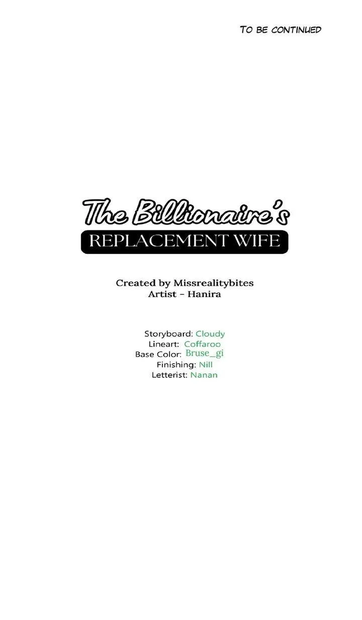 The Billionaire’s Replacement Wife Chapter 82 page 65 - 