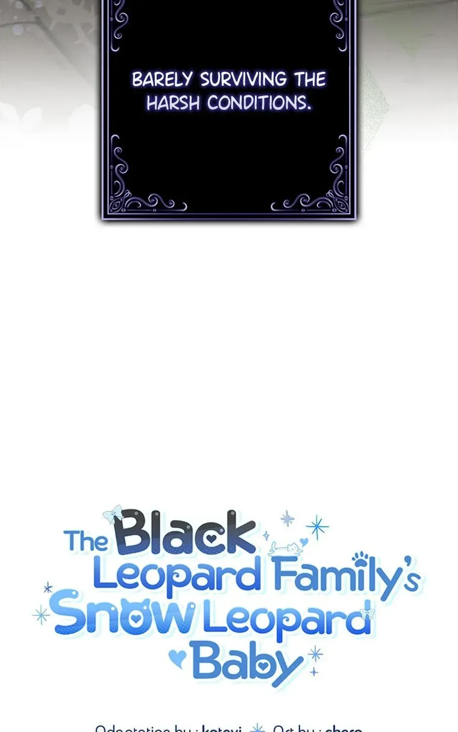 The Black Leopard Family’s Snow Leopard Baby Chapter 1 page 42 - 
