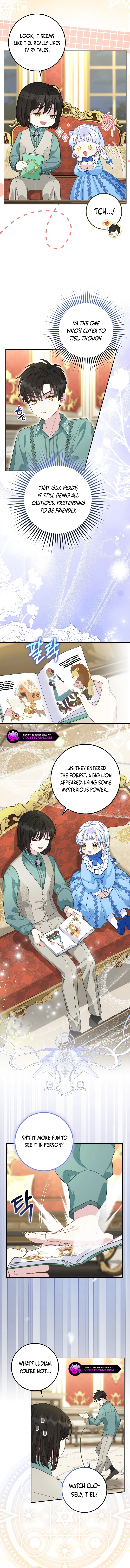The Black Leopard Family’s Snow Leopard Baby Chapter 13 page 8 - 