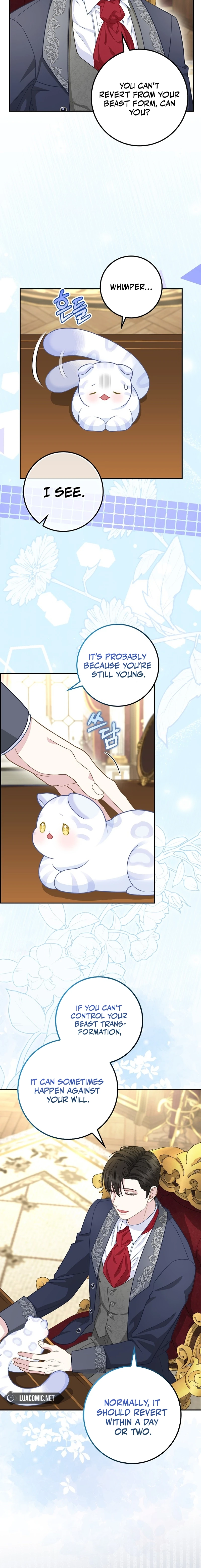 The Black Leopard Family’s Snow Leopard Baby Chapter 21 page 12 - 