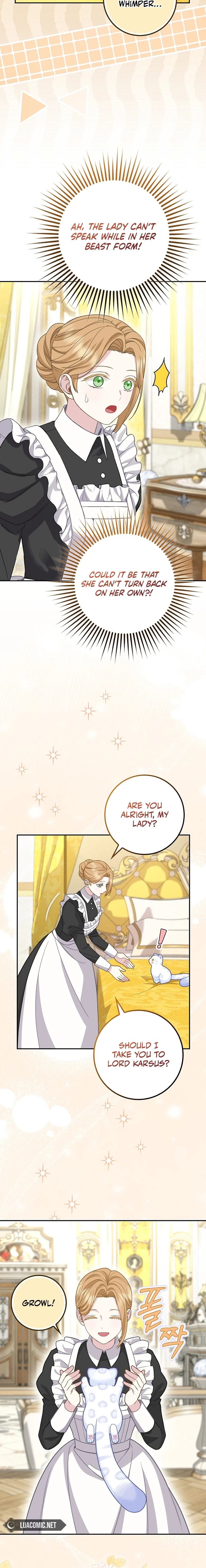 The Black Leopard Family’s Snow Leopard Baby Chapter 21 page 10 - 