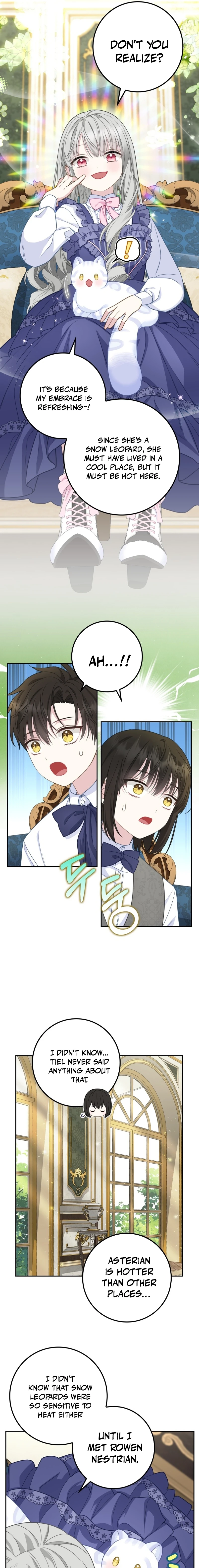 The Black Leopard Family’s Snow Leopard Baby Chapter 22 page 9 - 