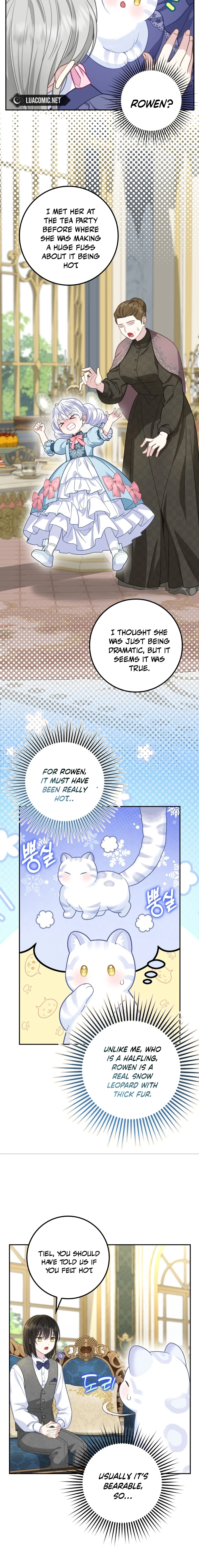 The Black Leopard Family’s Snow Leopard Baby Chapter 22 page 10 - 