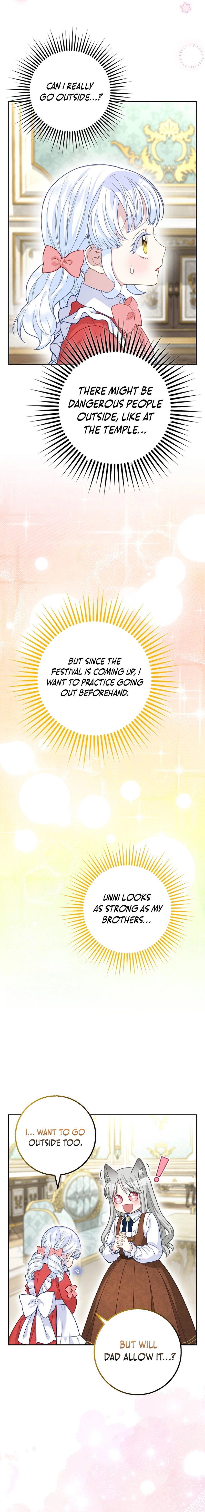 The Black Leopard Family’s Snow Leopard Baby Chapter 23.1 page 8 - 